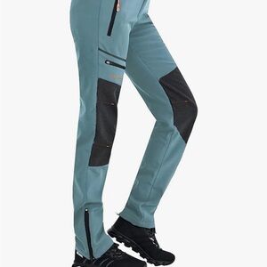 2 PAIR- Postropaky Womens Outdoor Snow Ski Pants Waterproof